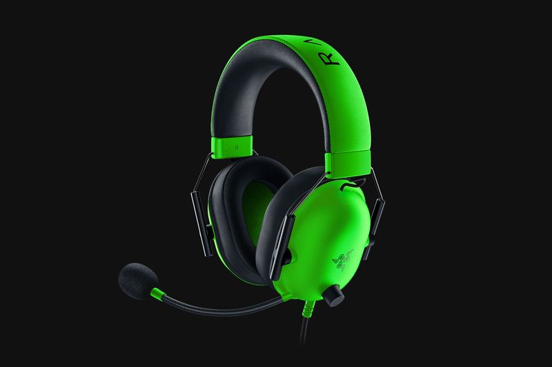 Razer-BlackShark-V2-X-Auricolare-Cablato-A-Padiglione-Giocare-Verde-Nero