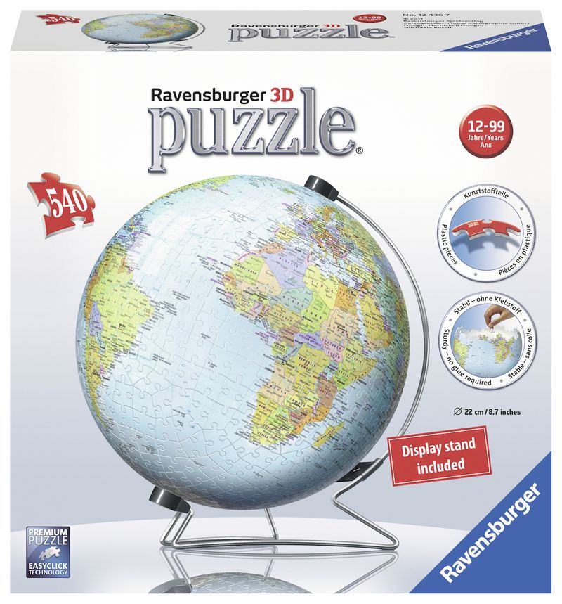 Ravensburger-The-Earth-Puzzle-3D-540-pz-Globo