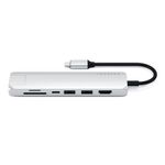 Satechi-ST-UCSMA3S-replicatore-di-porte-e-docking-station-per-laptop-USB-3.2-Gen-1--3.1-Gen-1--Type-C-Argento