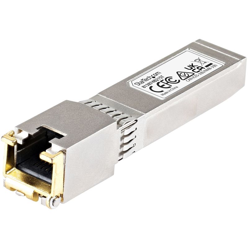 StarTech.com-Modulo-Ricetrasmettitore-SFP--Compatibile-HP-813874-B21---10GBASE-T---30m-con-CAT6a-in-rame