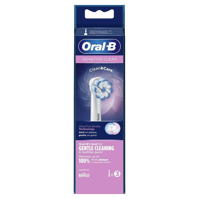 Oral-B-Sensitive-Clean-Testine-Di-Ricambio-Confezione-Da-3-Pezzi