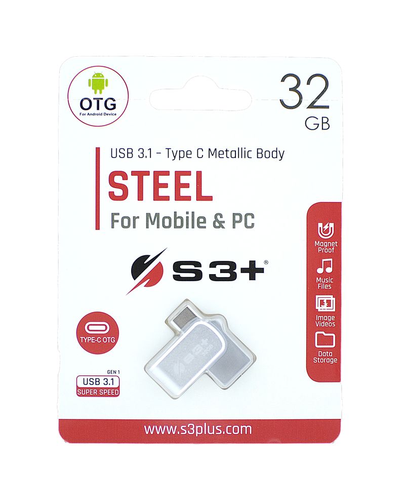 S3--Steel-unita-flash-USB-32-GB-USB-Type-A---USB-Type-C-3.2-Gen-1--3.1-Gen-1--Argento