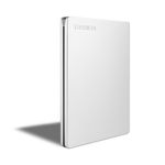 Toshiba Canvio Slim disco rigido esterno 2 TB Argento (CANVIO SLIM 2TB SILVER,2.5 USB3.0 ALU FINISH IN)