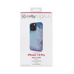 Celly-WATERCOLOR-iPhone-13-Pro-custodia-per-cellulare-155-cm--6.1---Cover-Blu