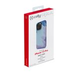 Celly-WATERCOLOR-iPhone-13-Pro-custodia-per-cellulare-155-cm--6.1---Cover-Blu