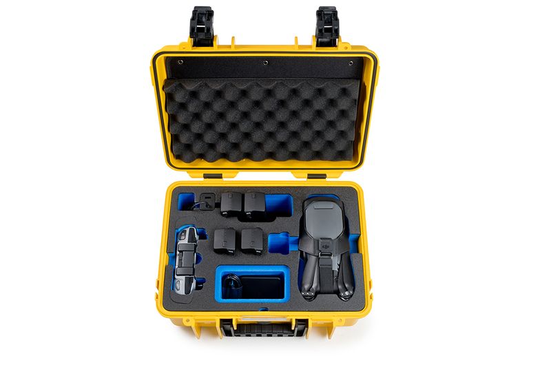 B-W-4000-Y-MAVIC3-custodia-per-drone-con-telecamera-Valigetta-ventiquattrore-Giallo-Polipropilene--PP-