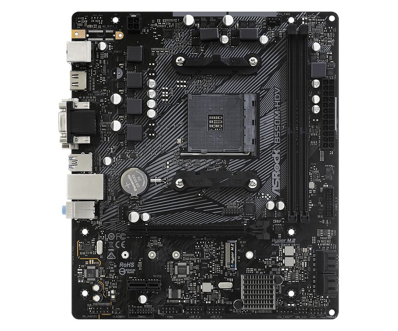 Asrock-B550M-HDV-AMD-B550-Socket-AM4-micro-ATX
