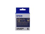 Epson-Nastro-satinato-per-etichettatrici-LK-4HKK-oro-blu-12-mm--5-m-