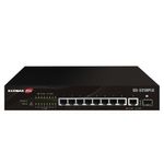 Edimax Switch GS-5210PLG Gestito Gigabit Ethernet (10/100/1000) Supporto Power over Ethernet (PoE) Nero