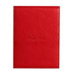 Rhodia Notepad Cover + Notepad N°12 quaderno per scrivere 80 fogli Rosso