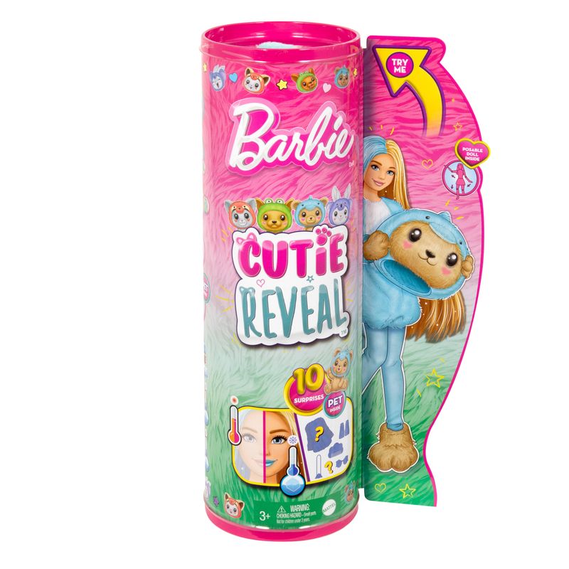 BARBIE-CUTIE-REVEAL-CUCCIOLI---ORSACCHIOTTO-DELFINO