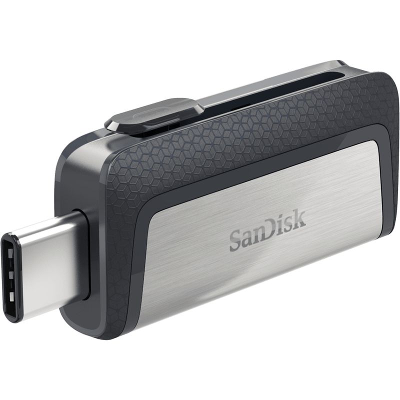 SanDisk-Ultra-Dual-Drive-USB-Type-C-unita--flash-USB-128-GB-USB-Type-A---USB-Type-C-3.2-Gen-1--3.1-Gen-1--Nero-Argento