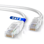 Cavo patch CAT 6a cavo per rete LAN ed Ethernet 1m bianco