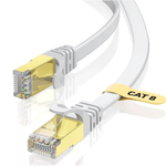 Cavo patch cavo CAT 8 per rete LAN ed Ethernet 10 m bianco