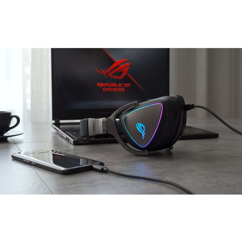 ASUS-ROG-Delta-Stereo-Headset-Cuffia-Gaming-Quad-DAC-Aura-Sync-RGB-Circolare-Compatibile-con-PS4-Type-C