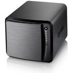 Zyxel NAS ZYXEL NSA-542 no dischi supporta 4HD SATA,Dual Core,2P LAN Gigabit,3P USB 3.0,  lettore SD Card