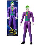 Spinmaster DC Comics | BATMAN | Personaggio Joker in scala 30 cm con decorazioni originali e 11 punti di articolazione