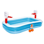 Bestway PISCINA GONFIABILE C/BASKET CON DUE PALLE 251*68*120 CM