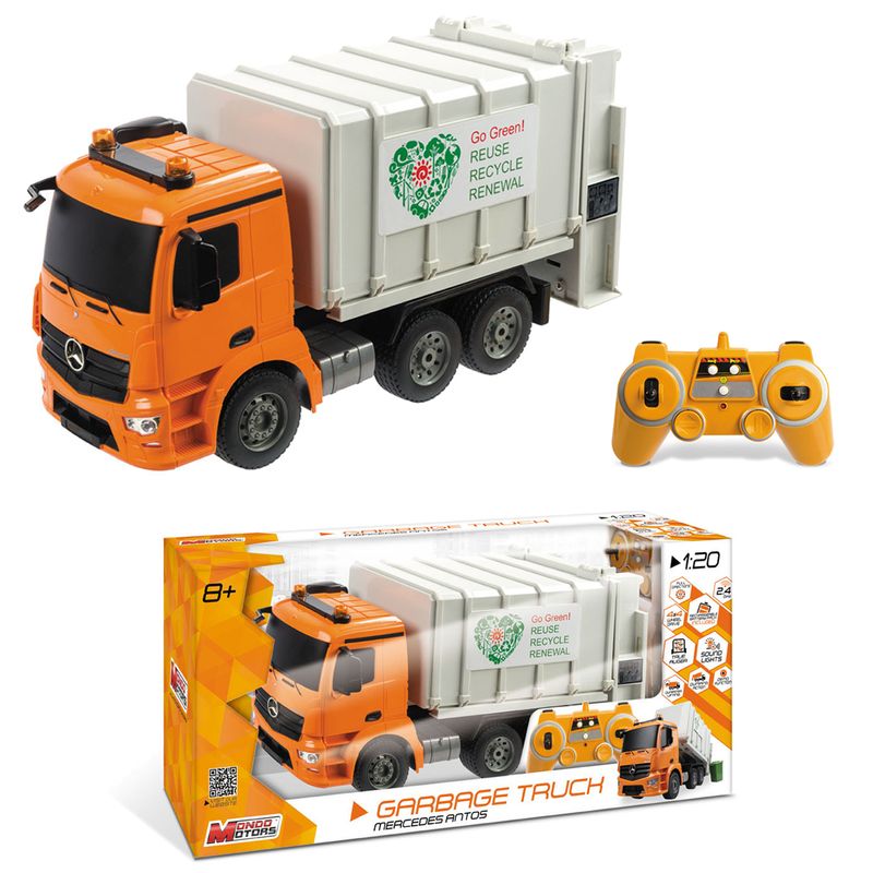 R-C-MERCEDES-GARBAGE-TRUCK