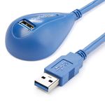 StarTech.com Cavo di estensione USB 3.0 SuperSpeed desktop da 1,5 m- A ad A M/F