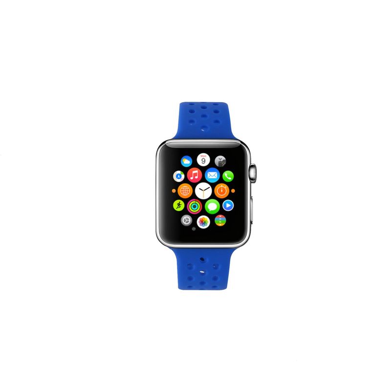 Celly-WATCHBANDBL-smart-wearable-accessory-Band-Blu-Silicone