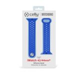 Celly-WATCHBANDBL-smart-wearable-accessory-Band-Blu-Silicone