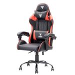 Itek Gaming Chair RHOMBUS PF10 - PVC, Doppio Cuscino, Schienale Reclinabile, Nero Rosso
