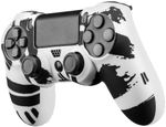 Qubick-Controller-Skin-Nero-Bianco--PS4-