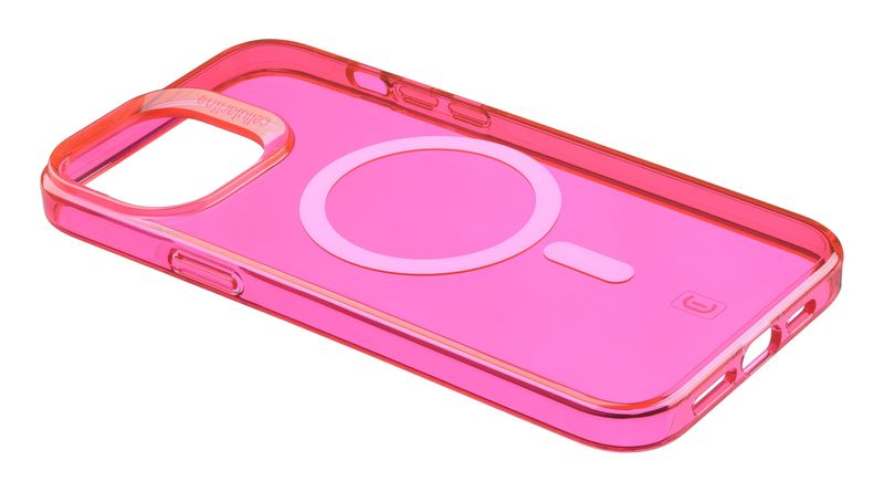 Cellularline-Gloss-Mag---iPhone-14-Custodia-con-magneti-per-la-ricarica-e-l’aggancio-all’alimentatore-MagSafe-Rosa
