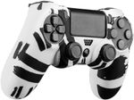 Qubick-Controller-Skin-Nero-Bianco--PS4-