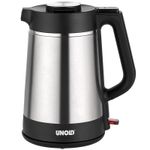 Unold Thermo bollitore elettrico 1,5 L 1800 W Nero, Acciaio inossidabile