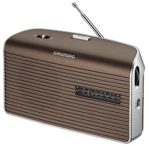 Grundig-Music-60-Personale-Analogico-Marrone-Argento