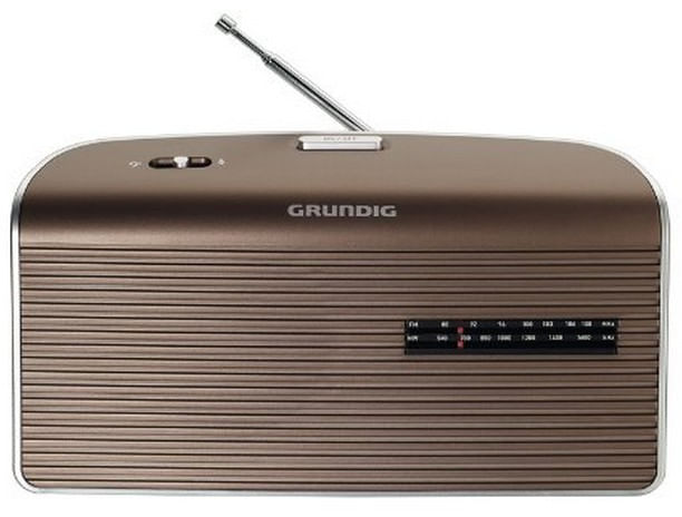 Grundig-Music-60-Personale-Analogico-Marrone-Argento