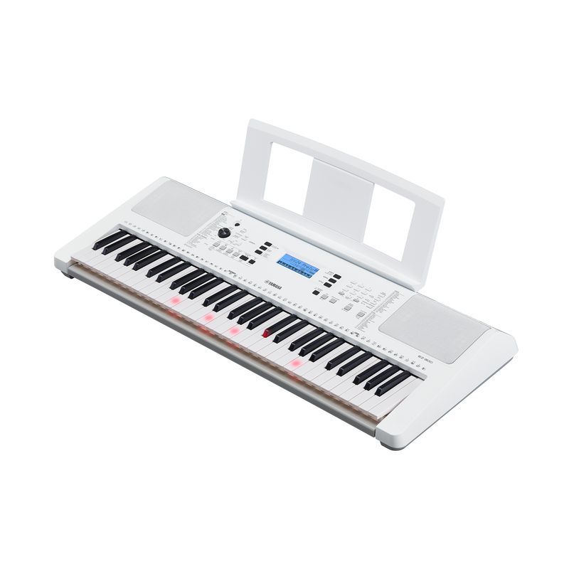 Yamaha-EZ-300-tastiera-MIDI-61-chiavi-USB-Argento-Bianco