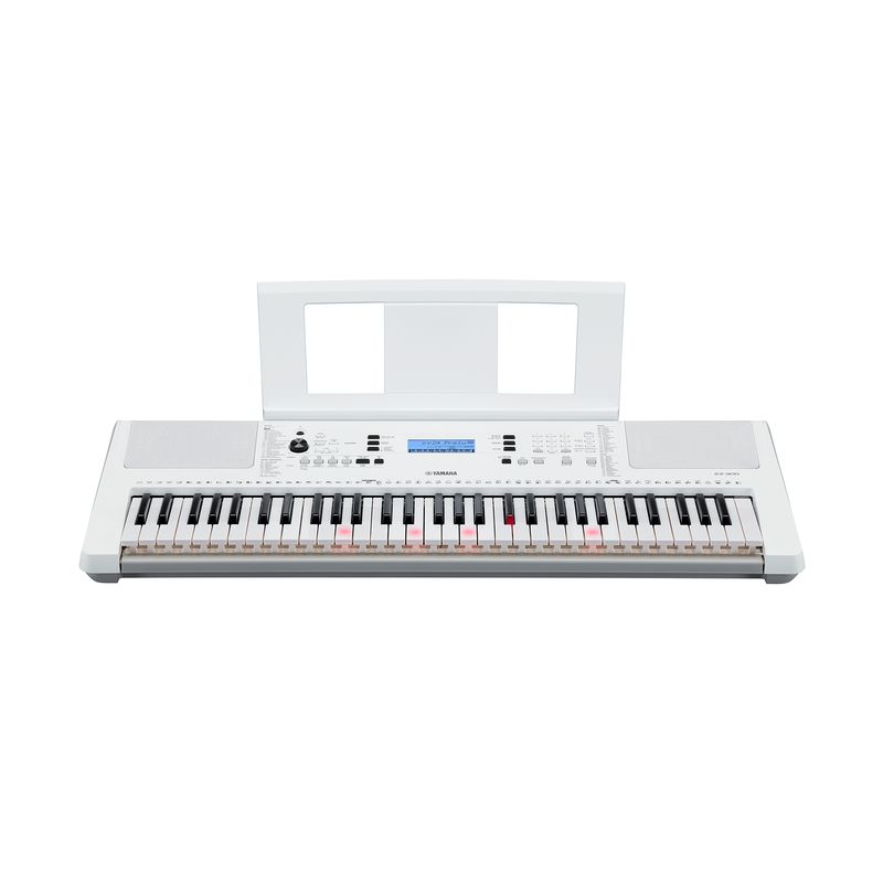 Yamaha-EZ-300-tastiera-MIDI-61-chiavi-USB-Argento-Bianco