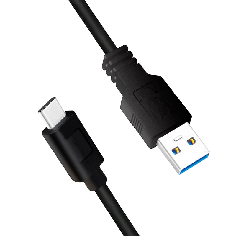 LogiLink-CU0167-cavo-USB-05-m-3.2-Gen-1--3.1-Gen-1--USB-A-USB-C-Nero