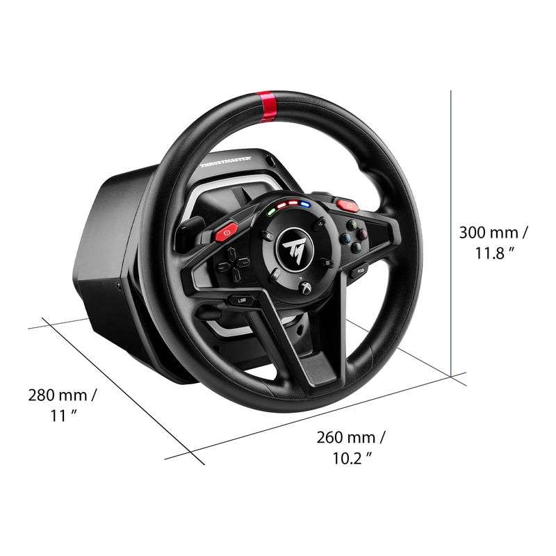 Thrustmaster-T128-Nero-USB-Sterzo---Pedali-Analogico-PC-Xbox-Xbox-One