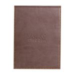 Rhodia-Notepad-Cover---Notepad-N°12-quaderno-per-scrivere-80-fogli-Cioccolato