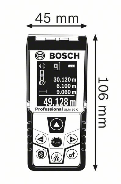 Bosch-0-601-072-C00-misuratore-di-distanza-Distanziometro-laser-Nero-Blu-50-m