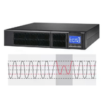 Ups 1 Kva Tower/Rack Online Series 8*Iec+Rs232+Epo Lcd Csb