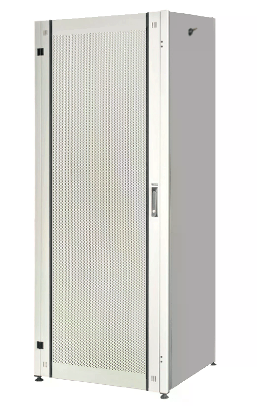 Armadio Rack Per Reti 19 42U (A)2002 (L)600 (P)800 Colore Grigio Porta Traforata Serie Eavi