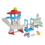 Spinmaster PAW Patrol Quartier Generale Cat Pack, Set di gioco Torre di Controllo con azione, 2 Personaggi