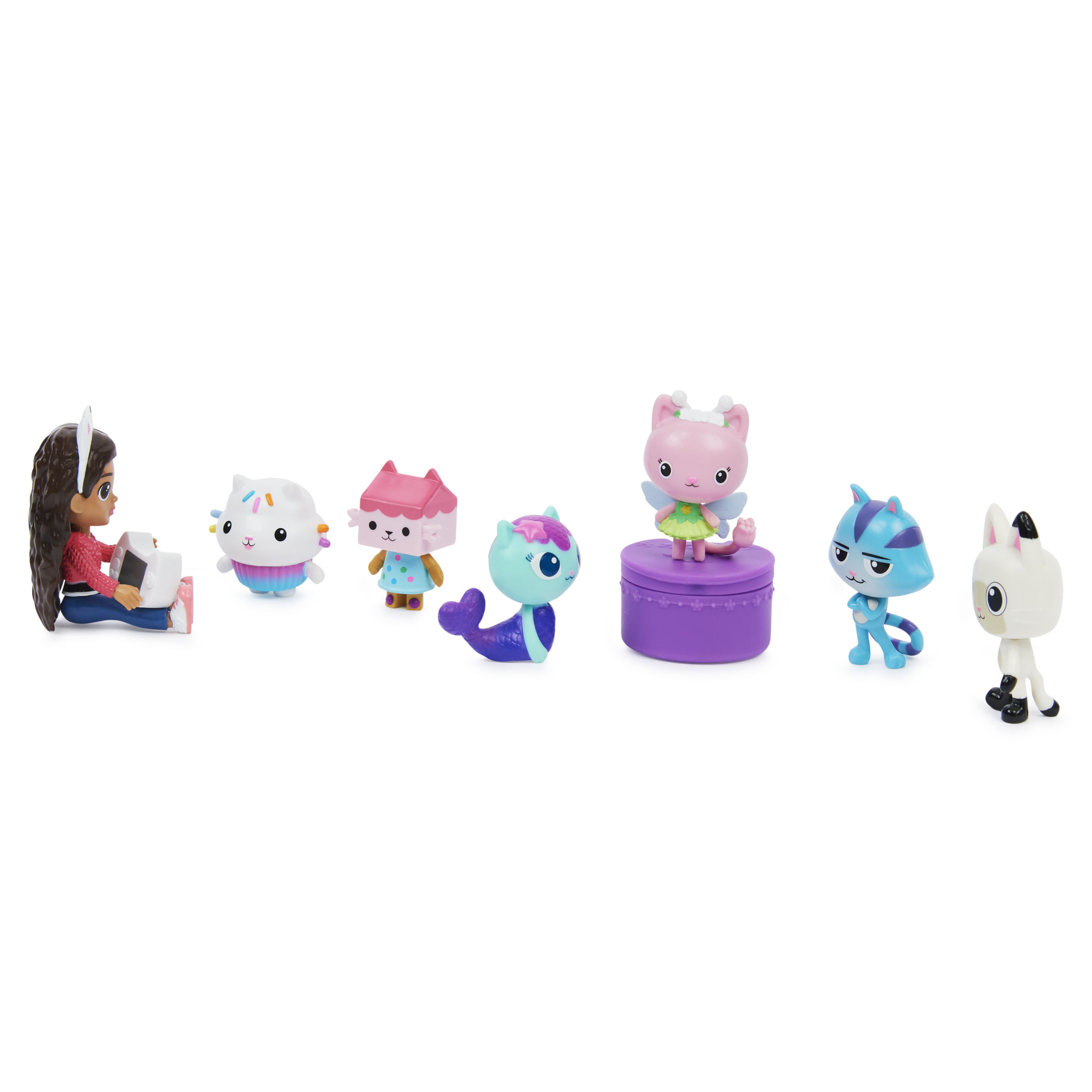 Spin Master Gabby's Dollhouse Set 4 Statuine Con Strumenti E Sorpresa: DJ Catnip, MerCat, Sunny Cat E Kitty Narwhal In Versione Concerto - 4