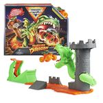 Spinmaster Monster Jam Set di gioco Dueling Dragon con veicolo Monster Truck in scala 1:64 Dragon