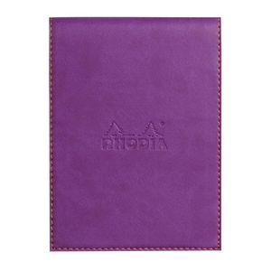 Rhodia Notepad cover + notepad N°12 quaderno per scrivere 80 fogli Porpora