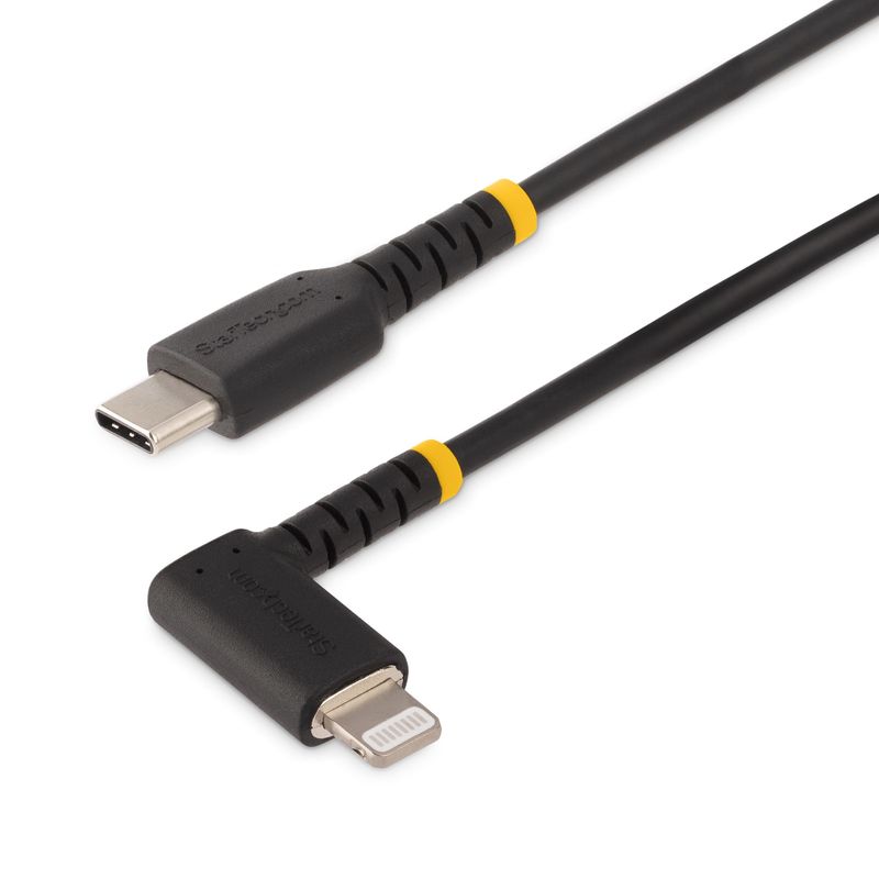 StarTech.com-Cavo-USB-C-a-Lightning-da-1-m---Cavo-di-ricarica-sincronizzazione-da-USB-Tipo-C-a-Lightning-con-angolo-a-90-gradi---Certificato-Appl