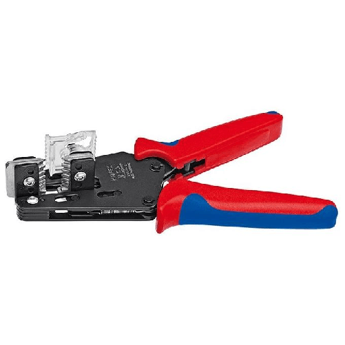 Knipex-12-12-06-pinza-spellacavi-Blu-Rosso