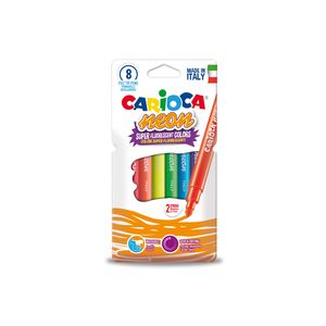 Carioca Neon marcatore Fine-Medio Multicolore 8 pezzo(i)