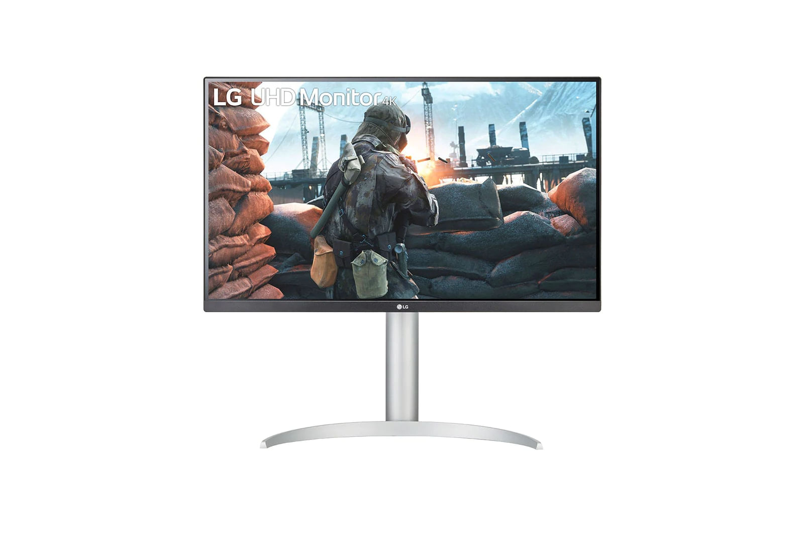 LG 27UP650P-W Monitor PC 68,6 cm (27") 3840 x 2160 Pixel 4K Ultra HD LED Argento