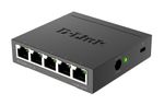 D-Link-DGS-105-Non-gestito-L2-Gigabit-Ethernet--10-100-1000--Nero